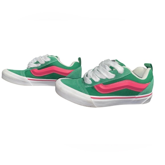Vans Green and Pink Retro Sneakers - Picture 2 of 5
